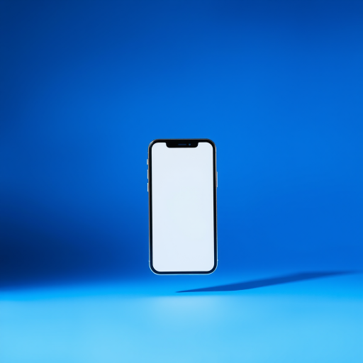 blue background iphone