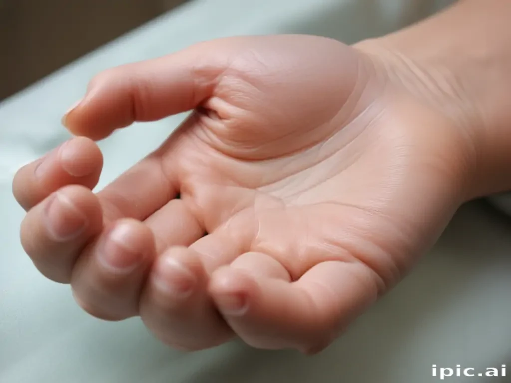 hospital patient hand pic