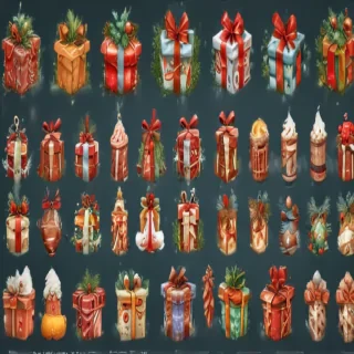 transparent christmas clip art