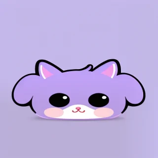 iphone kawaii cute purple wallpaper