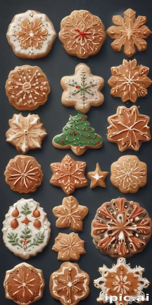 clipart christmas cookies