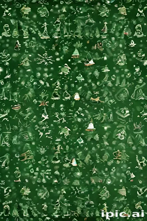 christmas wallpaper green