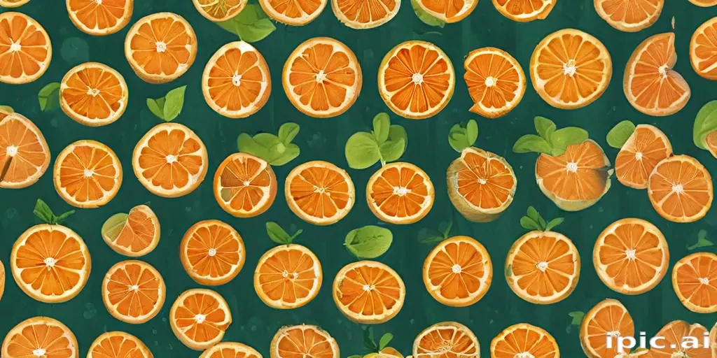 cute orange background