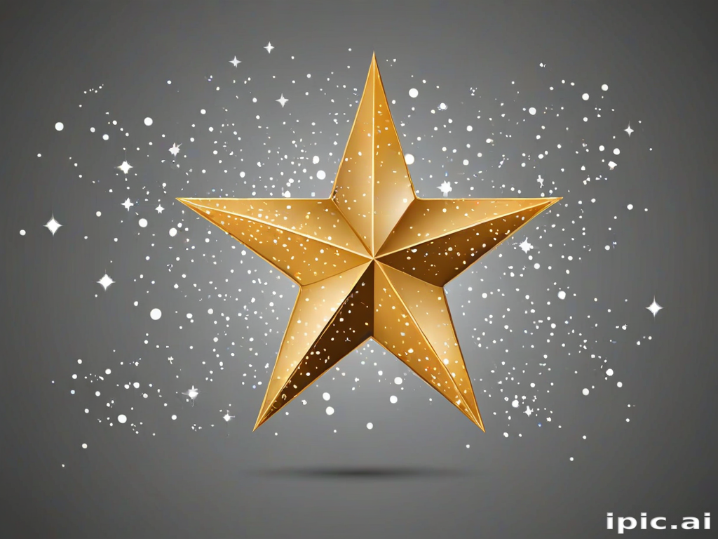 christmas star clipart