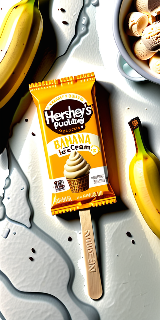 hershey's banana pudding ice cream bar
