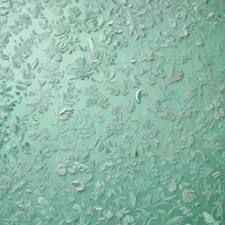 mint green background