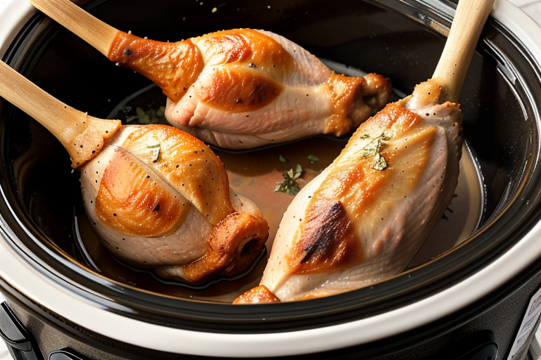 turkey drumsticks in slow cooker