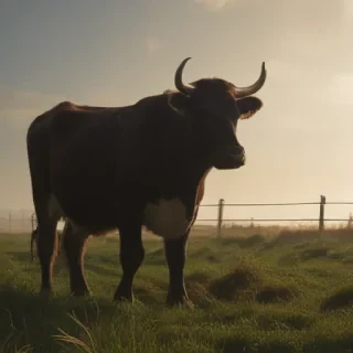 cow silhouette
