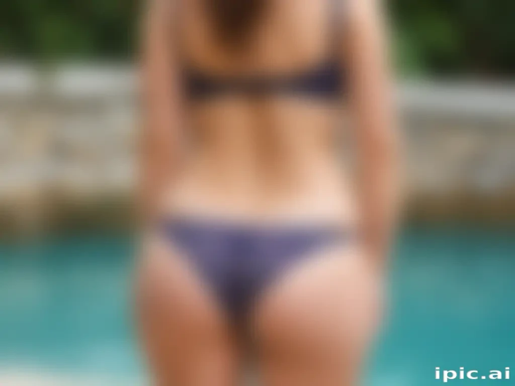 fat ass in bikini