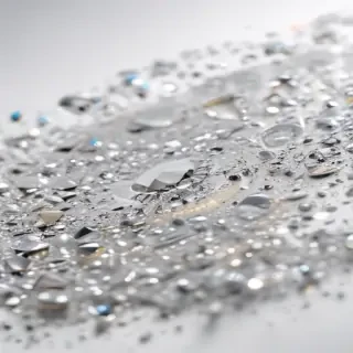 sparkles white background