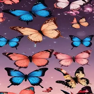 butterfly backgrounds aesthetic