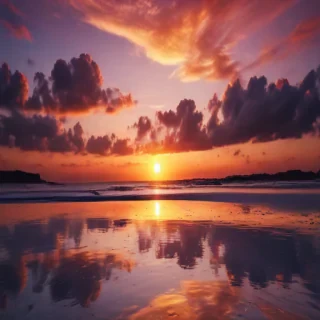 aesthetic sunset wallpapers