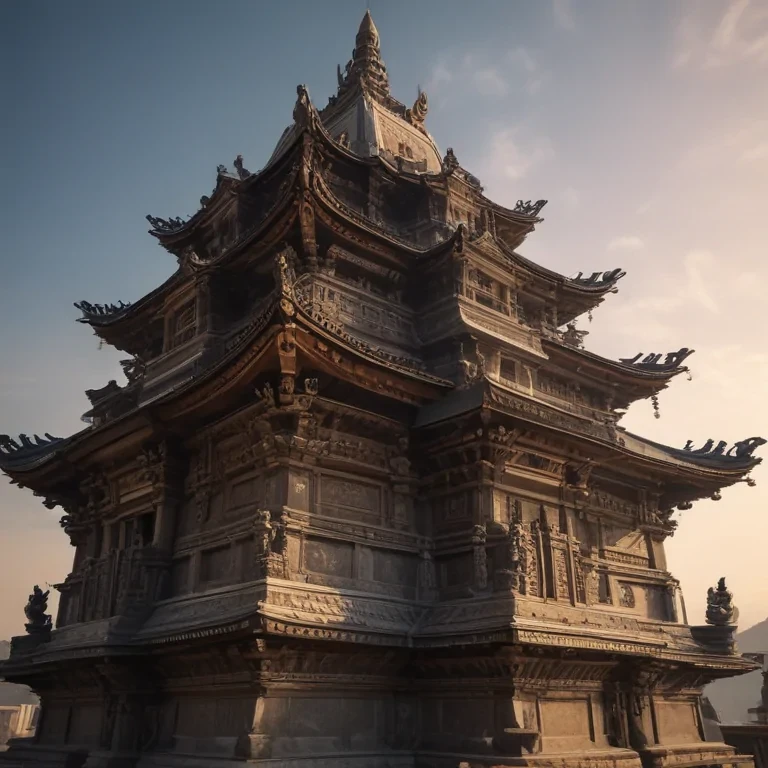 temple background