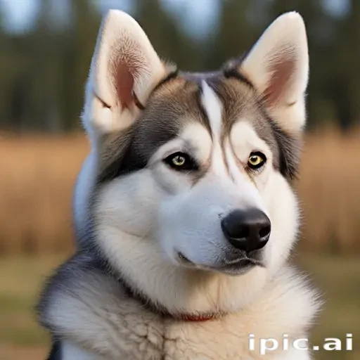 alaskan husky shepherd