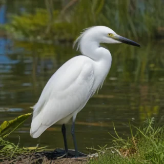 snowy egret