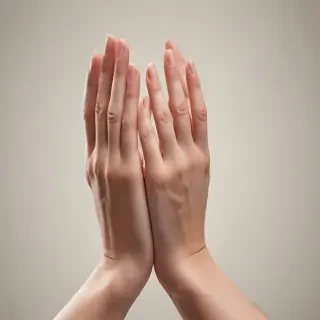 prayer hands transparent background