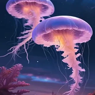 aesthetic jellyfish wallpaper