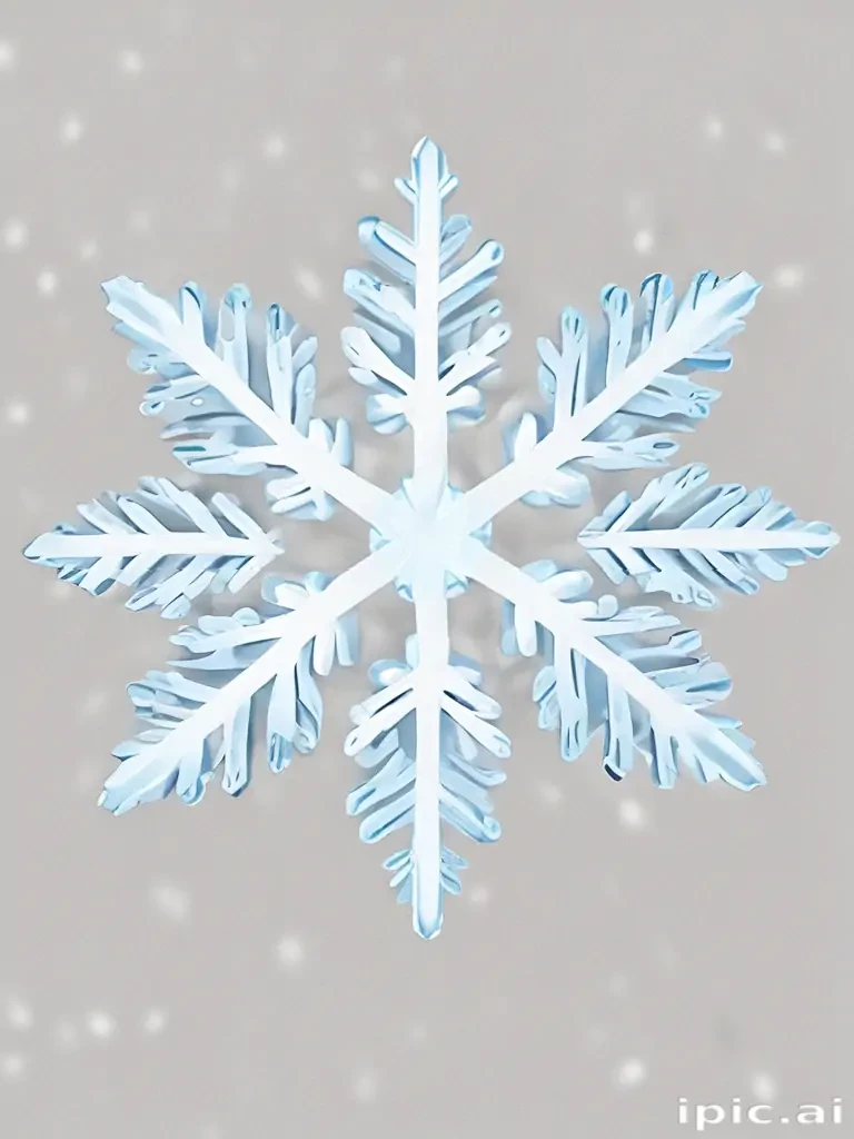 snowflake clipart transparent background