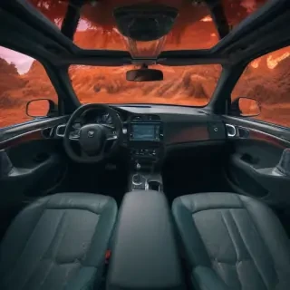 inside a car background