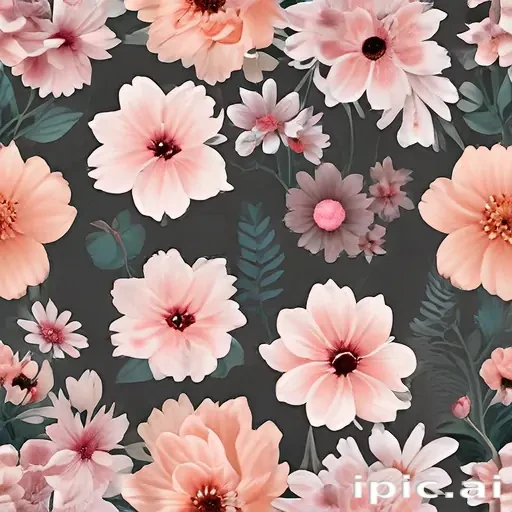 aesthetic flowers transparent