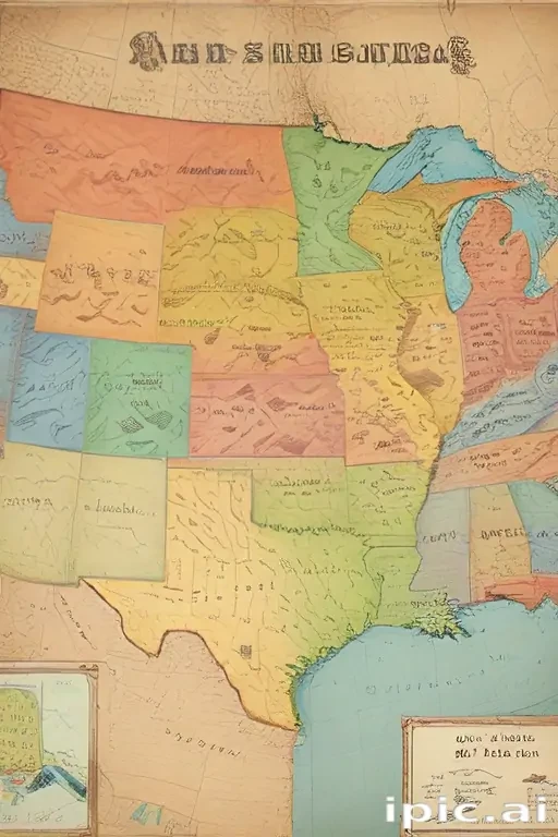 map of the us states
