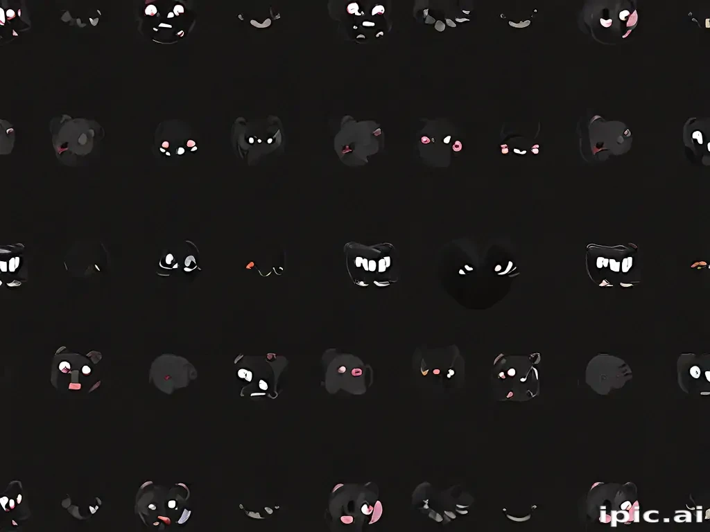 iphone cute black wallpaper
