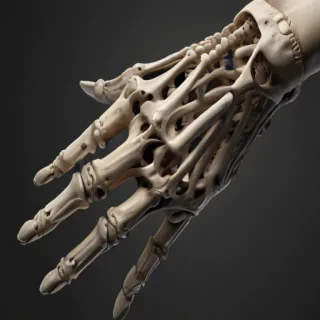 skeleton hand png