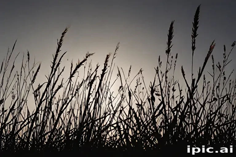grass silhouette