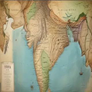 map of india