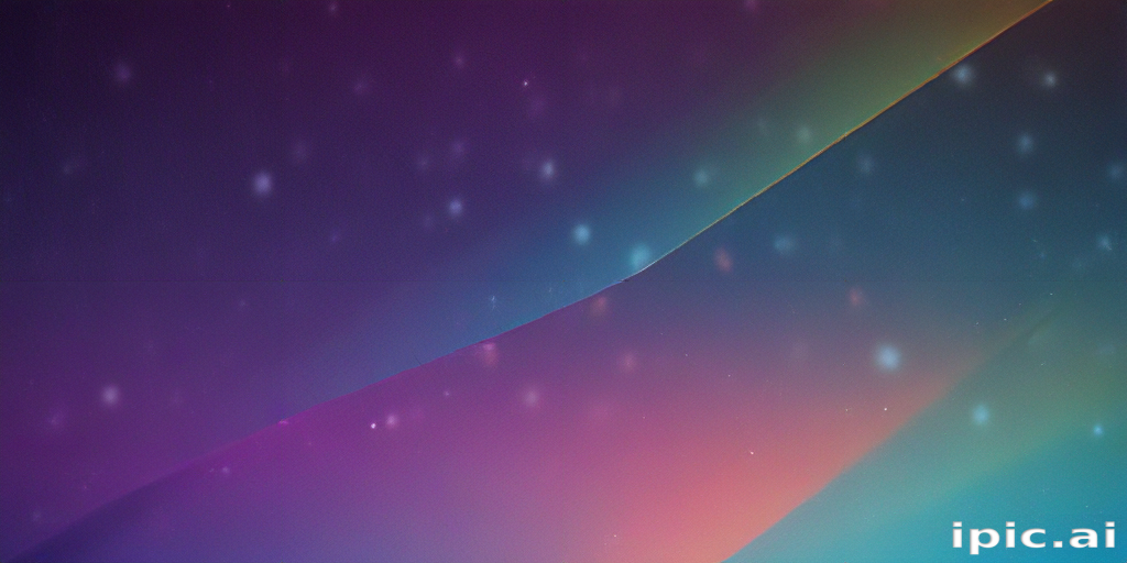Abstract Gradient Background Featuring Soft Colors and Subtle Light Effects