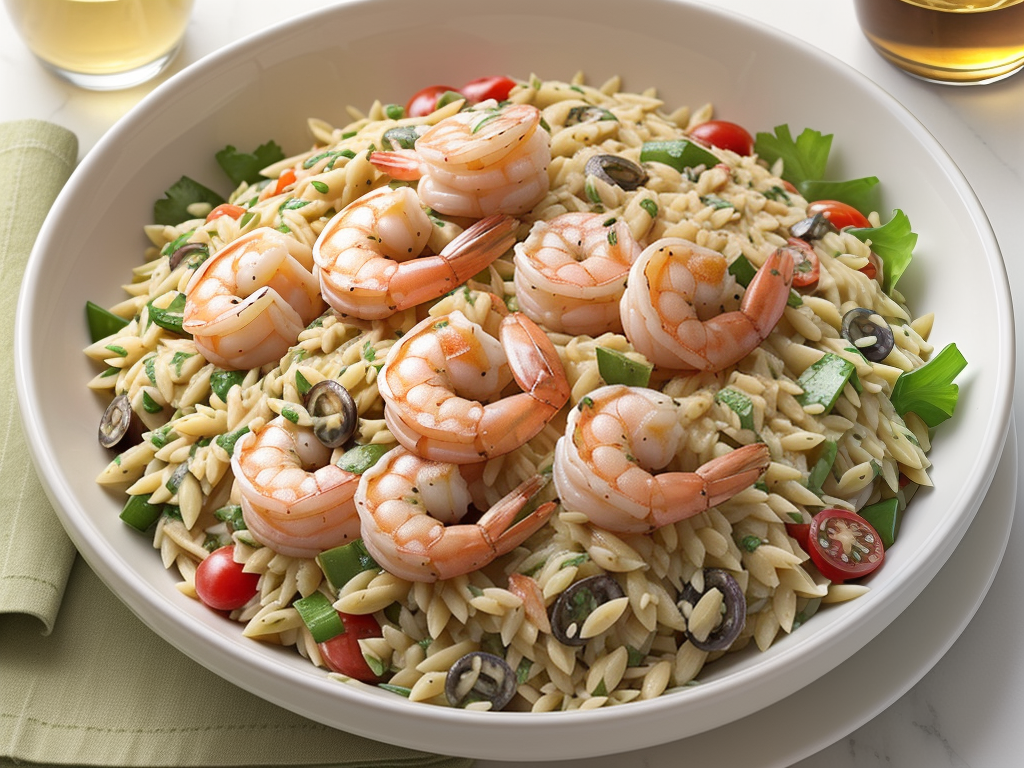 shrimp orzo salad ina garten
