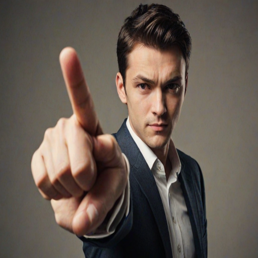 pointing at you