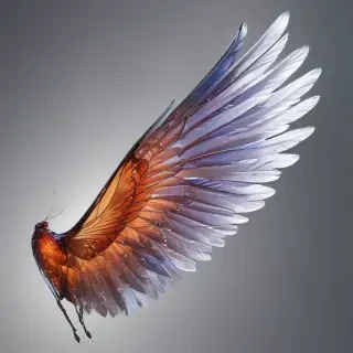wings transparent
