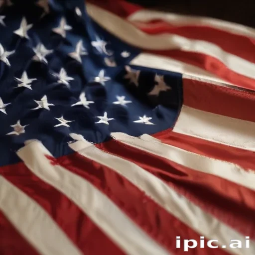 american flag aesthetic