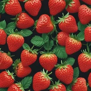 aesthetic strawberry wallpaper