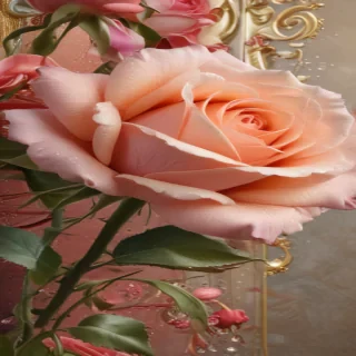 rose backround