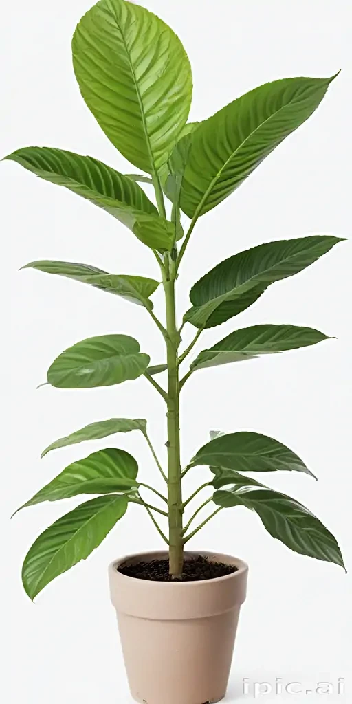 plant no background