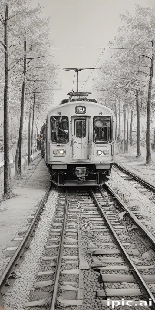 train drawing