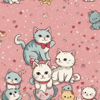 kitty kitty wallpaper
