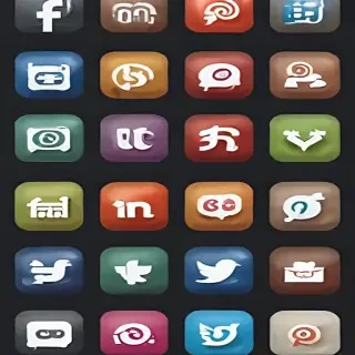 social media icons
