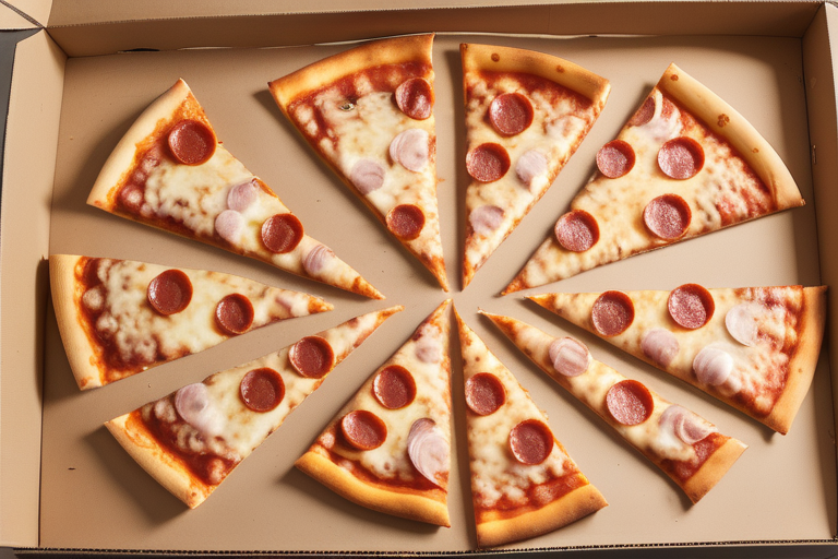 how many slices in a sheet pizza