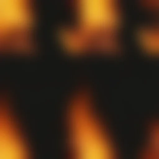 fire clear background
