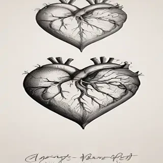 hand drawn heart
