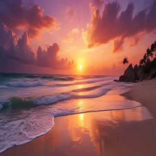 aesthetic sunset wallpapers