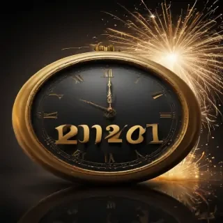 happy new year desktop background