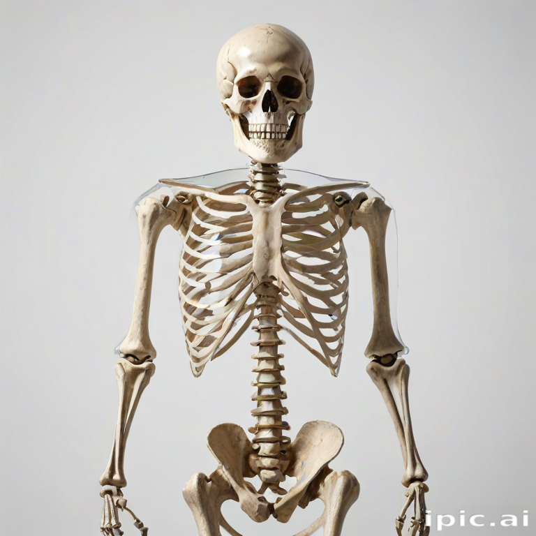 skeleton transparent background