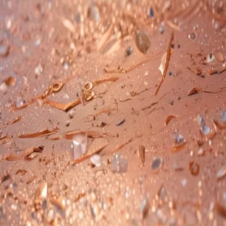 sparkly rose gold background