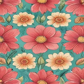 flowers to draw in color