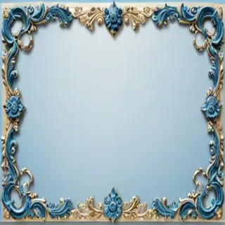 blue border png
