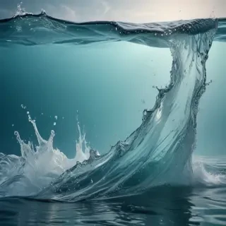water transparent background